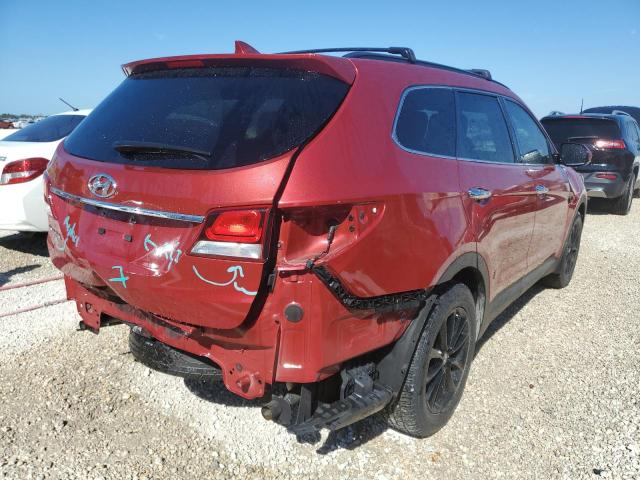 KM8SM4HF8JU266885 - 2018 HYUNDAI SANTA FE SE RED photo 3