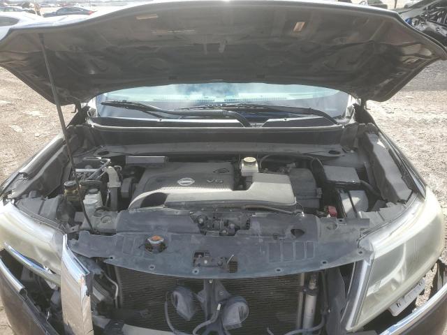 5N1AR2MN0DC601968 - 2013 NISSAN PATHFINDER S BLACK photo 12