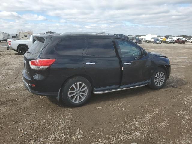 5N1AR2MN0DC601968 - 2013 NISSAN PATHFINDER S BLACK photo 3