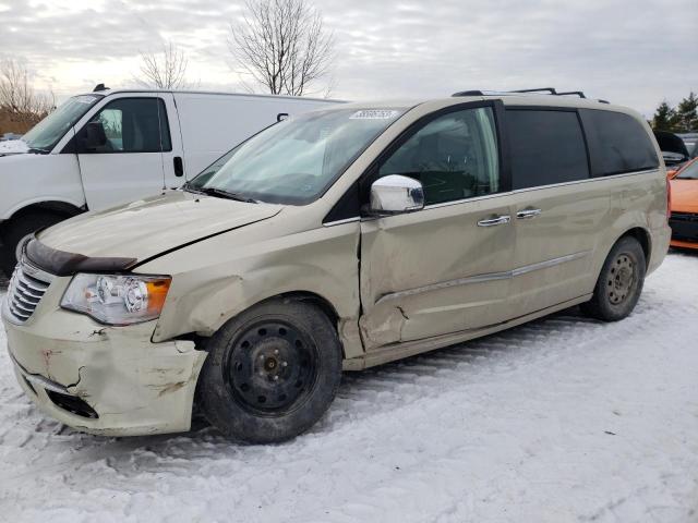 2A4RR6DG2BR677156 - 2011 CHRYSLER TOWN & COU LIMITED BEIGE photo 1