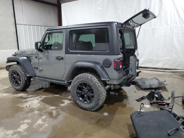 1C4GJXAGXNW181340 - 2022 JEEP WRANGLER SPORT GRAY photo 2