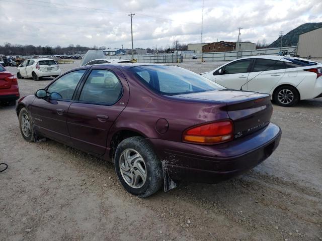 1B3EJ56H2WN120800 - 1998 DODGE STRATUS ES BURGUNDY photo 2