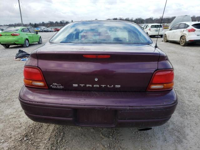 1B3EJ56H2WN120800 - 1998 DODGE STRATUS ES BURGUNDY photo 6