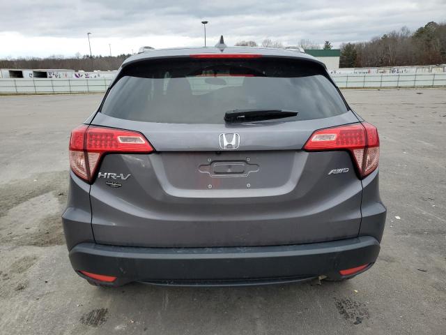 3CZRU6H70HM733586 - 2017 HONDA HR-V EXL GRAY photo 6