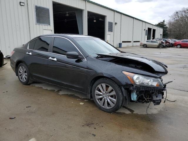 1HGCP3F83CA031881 - 2012 HONDA ACCORD EXL BLACK photo 4