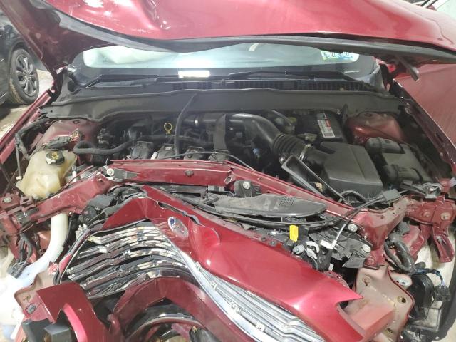 3FA6P0K9XGR163661 - 2016 FORD FUSION TITANIUM MAROON photo 11