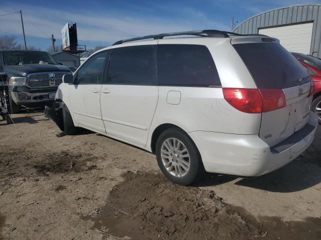 5TDZK22C29S267588 - 2009 TOYOTA SIENNA XLE WHITE photo 2