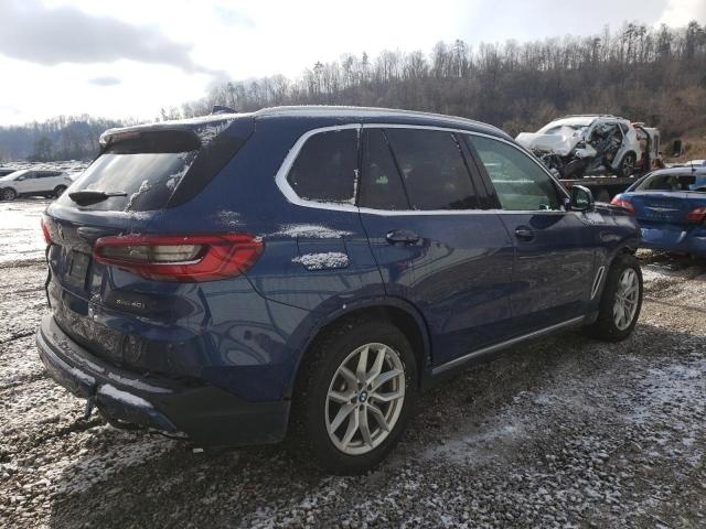 5UXCR6C55KLL13445 - 2019 BMW X5 XDRIVE40I 蓝色 照片 3