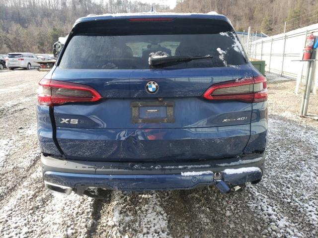 5UXCR6C55KLL13445 - 2019 BMW X5 XDRIVE40I 蓝色 照片 6