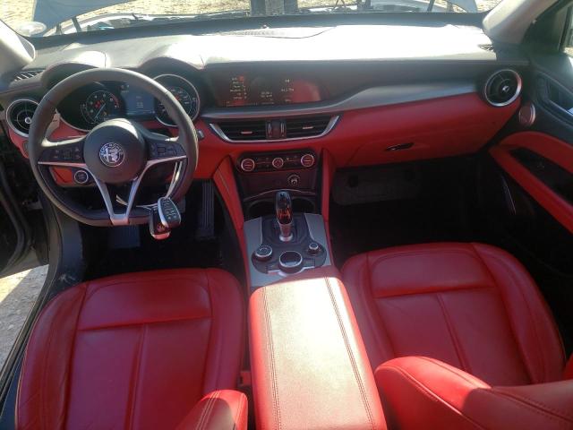 ZASPAKBN1K7C29501 - 2019 ALFA ROMEO STELVIO TI GRAY photo 8