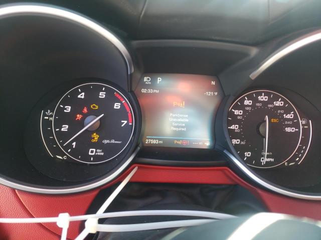 ZASPAKBN1K7C29501 - 2019 ALFA ROMEO STELVIO TI GRAY photo 9