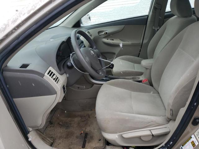 1NXBU40E49Z164577 - 2009 TOYOTA COROLLA BASE GOLD photo 7