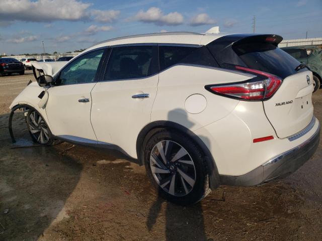 5N1AZ2MG7JN106152 - 2018 NISSAN MURANO S WHITE photo 2