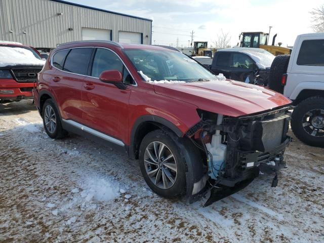 5NMS33AD6KH060516 - 2019 HYUNDAI SANTA FE SEL RED photo 4