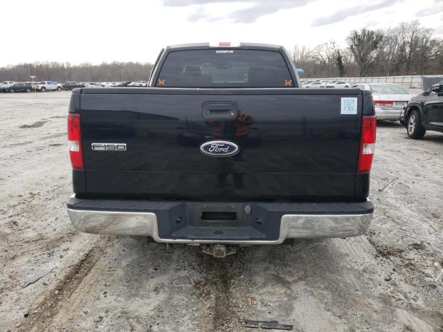 1FTPX12505NB13949 - 2005 FORD F150 BLACK photo 6