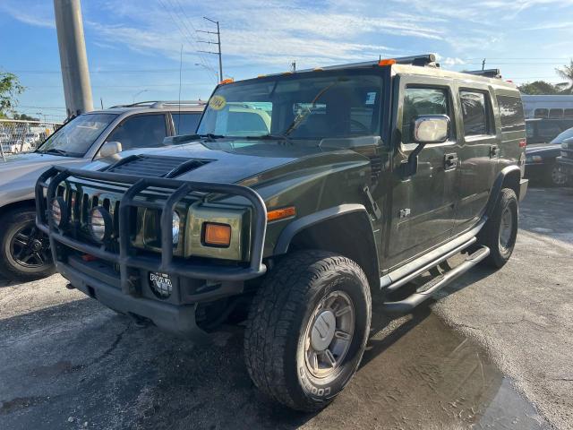 5GRGN23U14H109583 - 2004 HUMMER H2 GREEN photo 2