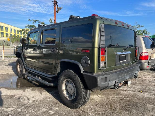 5GRGN23U14H109583 - 2004 HUMMER H2 GREEN photo 3