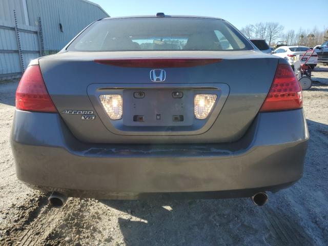 1HGCM66507A042133 - 2007 HONDA ACCORD EX BROWN photo 6