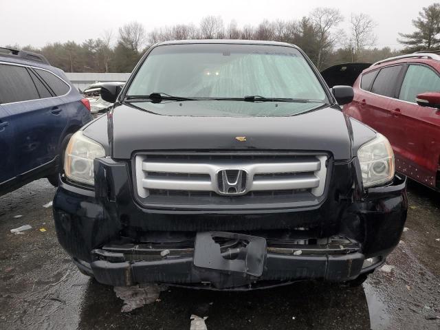 2HKYF18586H512611 - 2006 HONDA PILOT EX BLACK photo 5