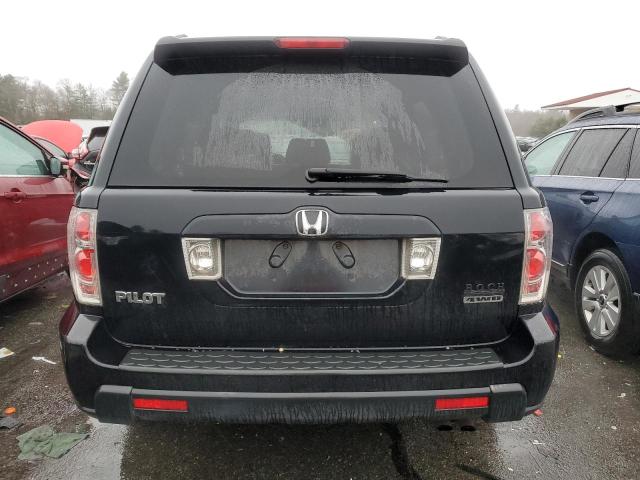 2HKYF18586H512611 - 2006 HONDA PILOT EX BLACK photo 6