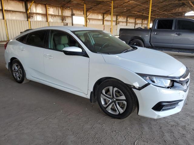 19XFC2F53JE012751 - 2018 HONDA CIVIC LX WHITE photo 4