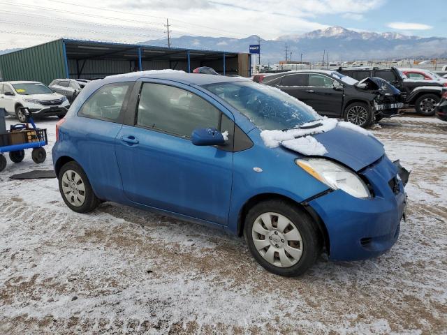 JTDJT923675103640 - 2007 TOYOTA YARIS BLUE photo 4