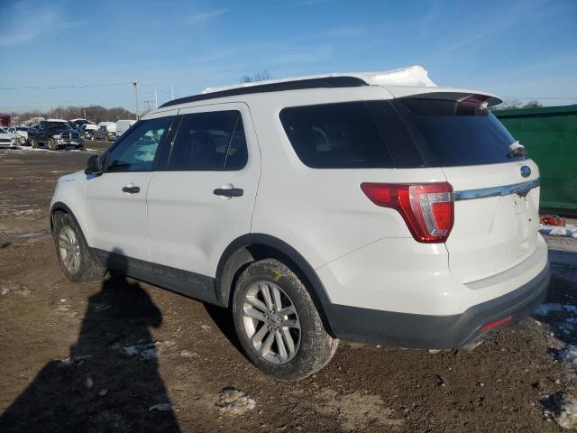 1FM5K7B88GGC67993 - 2016 FORD EXPLORER WHITE photo 2