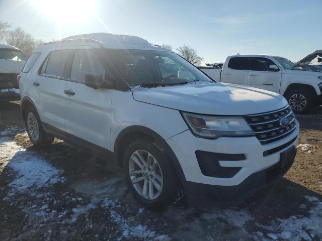 1FM5K7B88GGC67993 - 2016 FORD EXPLORER WHITE photo 4