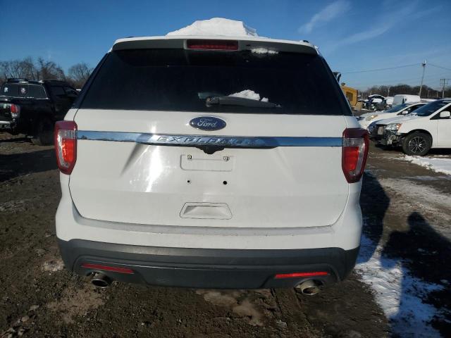 1FM5K7B88GGC67993 - 2016 FORD EXPLORER WHITE photo 6