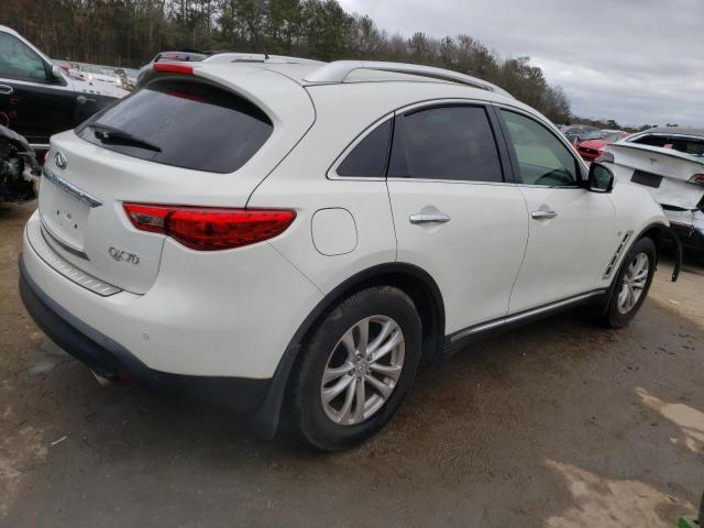 JN8CS1MU5EM451410 - 2014 INFINITI QX70 WHITE photo 3