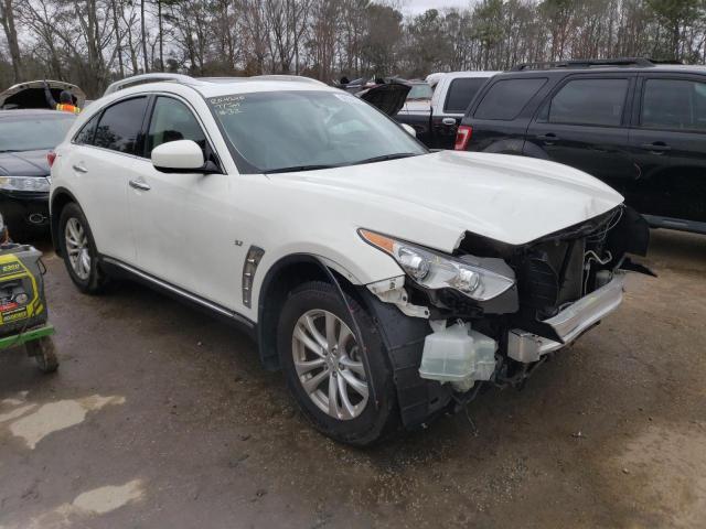 JN8CS1MU5EM451410 - 2014 INFINITI QX70 WHITE photo 4