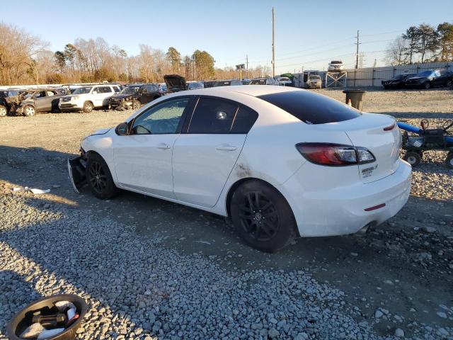 JM1BL1V77C1647585 - 2012 MAZDA 3 I WHITE photo 2