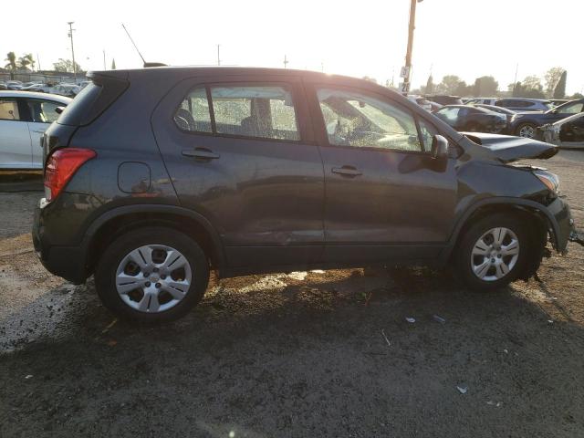 3GNCJKSB2KL184603 - 2019 CHEVROLET TRAX LS GRAY photo 3