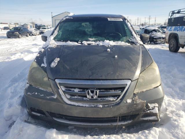 5FNRL38227B049525 - 2007 HONDA ODYSSEY LX GRAY photo 5