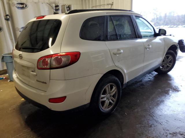 5NMSG3AB0AH338554 - 2010 HYUNDAI SANTA FE GLS WHITE photo 3