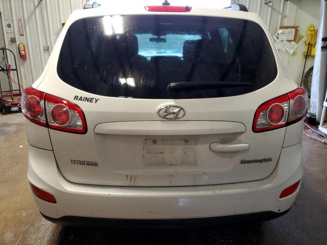 5NMSG3AB0AH338554 - 2010 HYUNDAI SANTA FE GLS WHITE photo 6