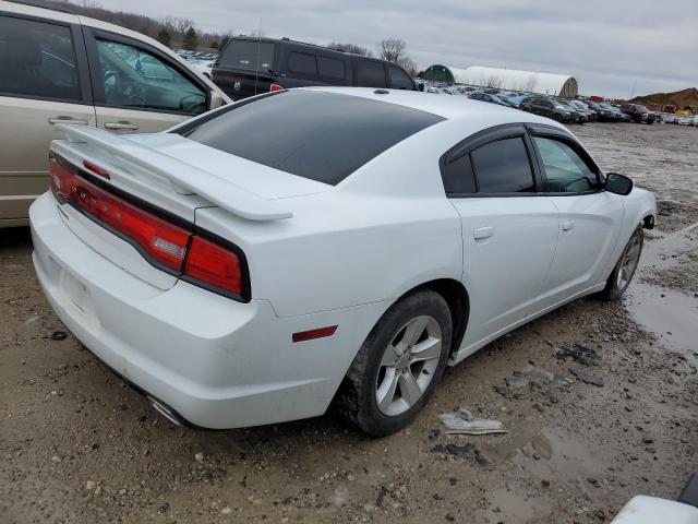 2C3CDXBG8CH185214 - 2012 DODGE CHARGER SE WHITE photo 3