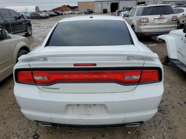 2C3CDXBG8CH185214 - 2012 DODGE CHARGER SE WHITE photo 6