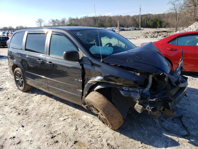 2C4RDGBG3FR625361 - 2015 DODGE GRAND CARA SE BLACK photo 4