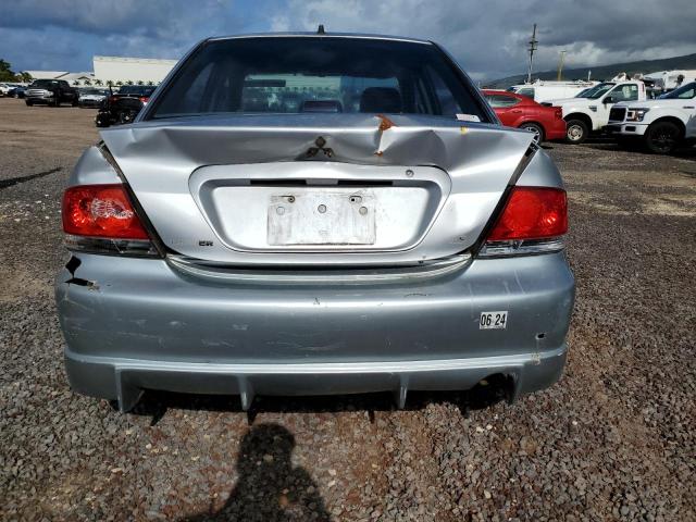 JA3AJ26E94U018638 - 2004 MITSUBISHI LANCER ES SILVER photo 6