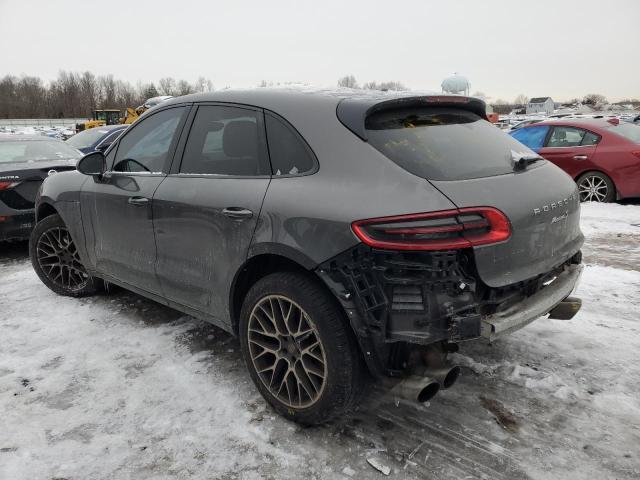 WP1AB2A59FLB64065 - 2015 PORSCHE MACAN S GRAY photo 2