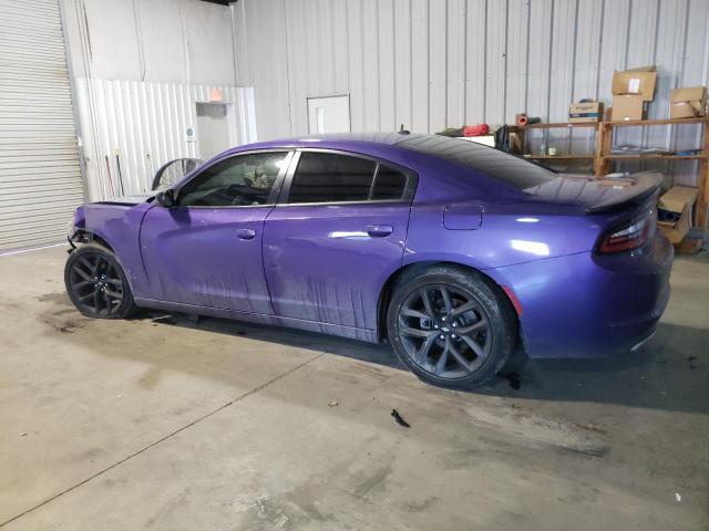 2C3CDXBG9KH692606 - 2019 DODGE CHARGER SXT PURPLE photo 2