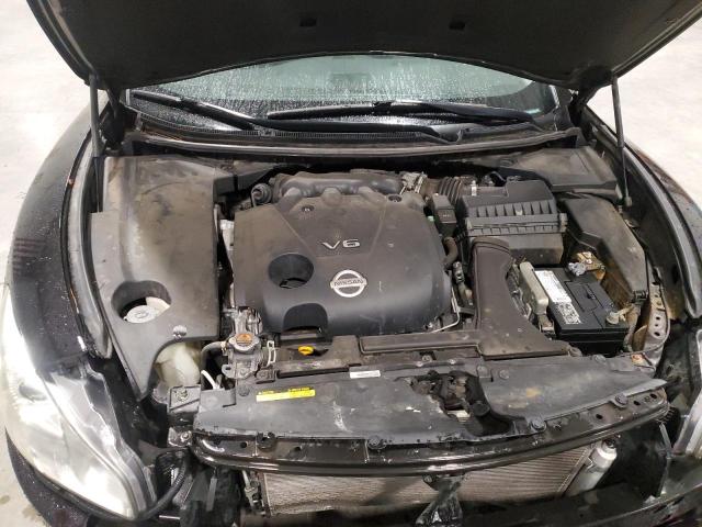 1N4AA5AP0CC804723 - 2012 NISSAN MAXIMA S BLACK photo 11