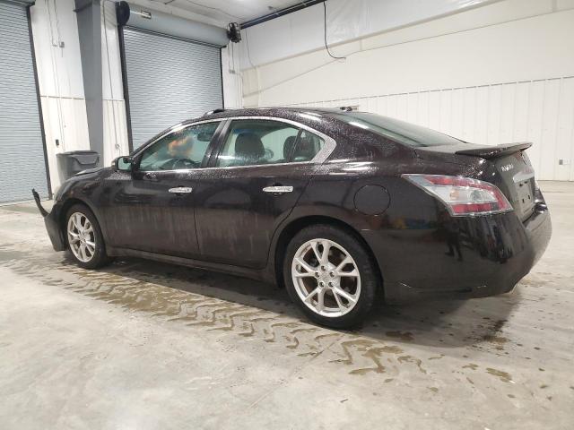 1N4AA5AP0CC804723 - 2012 NISSAN MAXIMA S BLACK photo 2