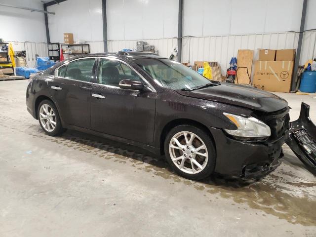 1N4AA5AP0CC804723 - 2012 NISSAN MAXIMA S BLACK photo 4