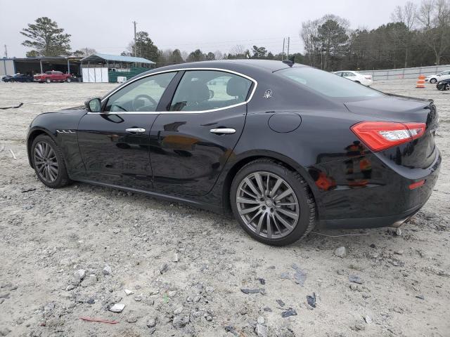 ZAM57XSA9H1258079 - 2017 MASERATI GHIBLI BLACK photo 2