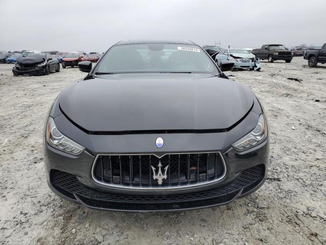 ZAM57XSA9H1258079 - 2017 MASERATI GHIBLI BLACK photo 5