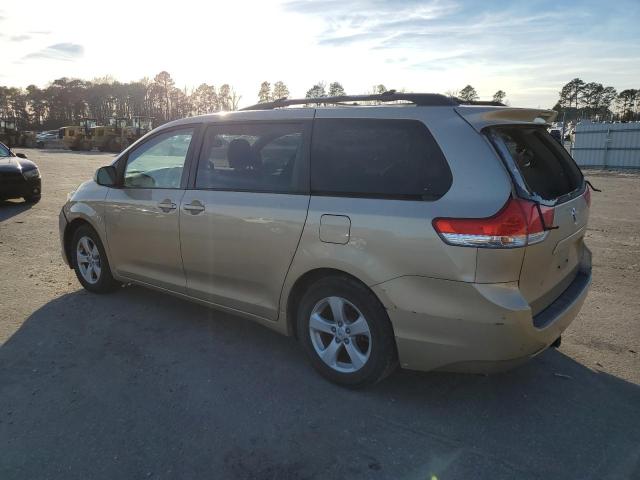 5TDKK3DC4BS050490 - 2011 TOYOTA SIENNA LE BEIGE photo 2