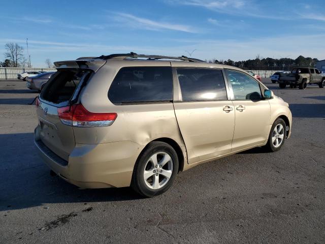 5TDKK3DC4BS050490 - 2011 TOYOTA SIENNA LE BEIGE photo 3