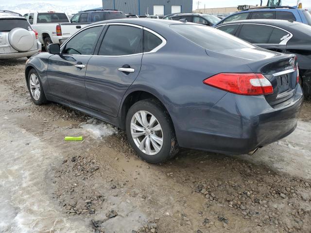 JN1BY1AR4BM374906 - 2011 INFINITI M37 X GRAY photo 2